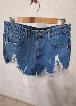 Джинсові шорти prettylittlething, розмір м