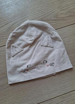 Демісезонна шапка дитяча 12/18 міс