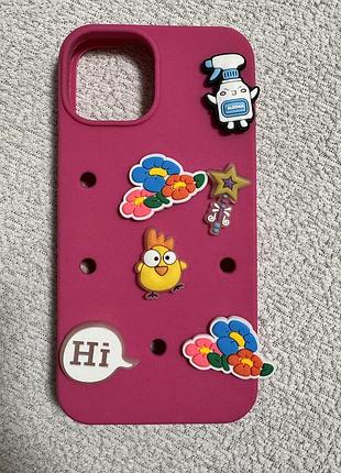 Силиконовый чехол на iphone 13