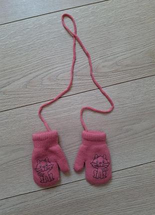 Зимние перчатки детские 12/18 мес