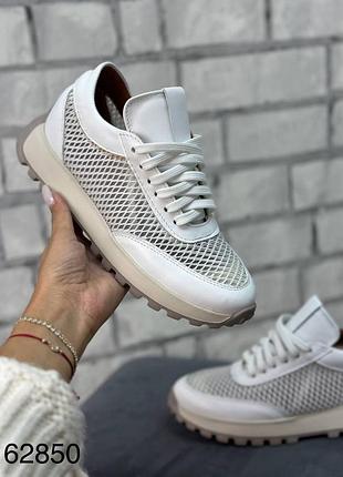 Кроcівки жіночі натуральна шкіра