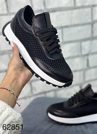 Кроcівки жіночі натуральна шкіра