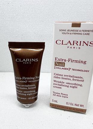 Нічний крем clarins extra-firming night all skin types