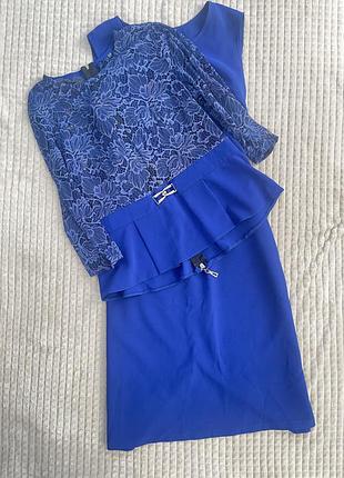 Комплект: сукня + накидка