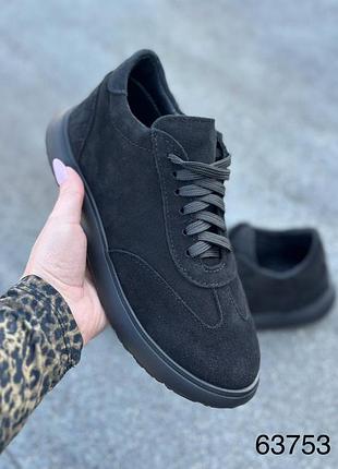 Кеди жіночі натуральна замша