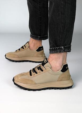 Кросівки чоловічі 591449 бежеві