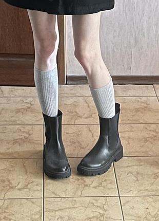 Шкіряні жіночі черевики