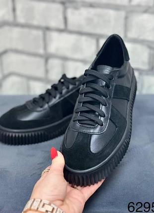 Кеды женские натуральная замша/кожа