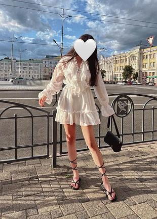 Сукня біла “зефірка»