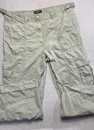 Next брендові трекінгові карго штани зелені жіночі розмір eu 46
