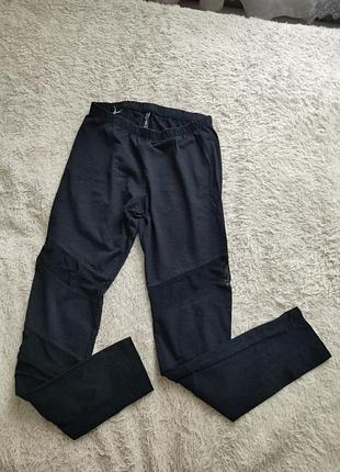 Лосины со вставками сетки