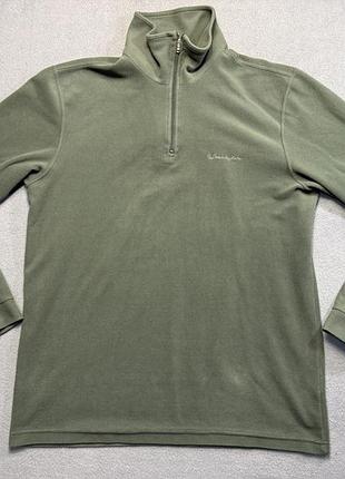 Champion флиска масло зеленая флисовая кофта размер xl