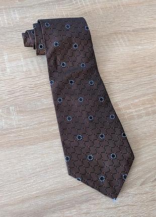 Галстук коричневый галстук