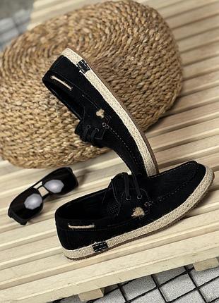 Мокасини portafino black пп7480(24 - 00)