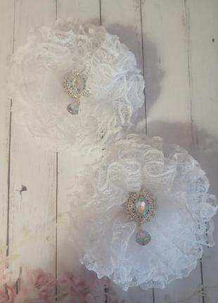 Белые банты на 1 сентября, белые банты в школу