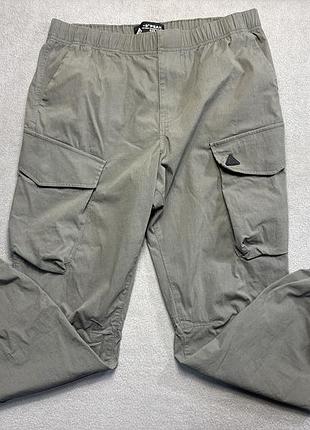 -9 degrees peak серые трекинговые карго брюки размер w32 l30