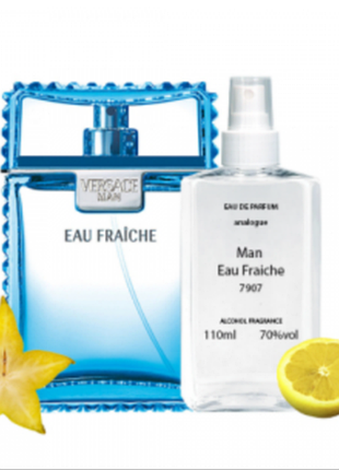 Легендарний чоловічий парфюм versace man eau fraiche парфумована вода 110 ml