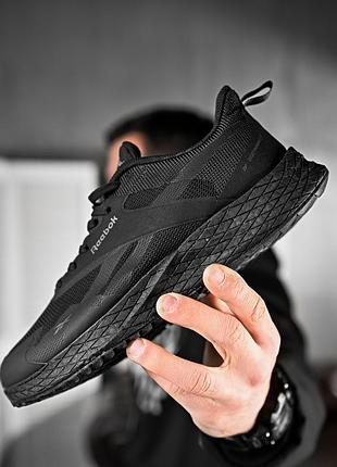 Мужские кроссовки reeb black 4 дл6464