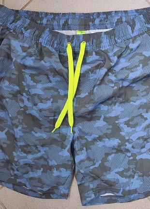 Стильные новые сток фирменные пляжные шорты в стиле милитари djdutch jeans.хл.36.