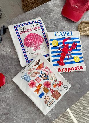 Ніжні, легесенькі футболки в трендових дизайнах 🐚🤍🎀