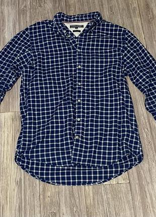 Сорочка tommy hilfiger в новому стані, різнокольорова , в клітинку, розмір м-l