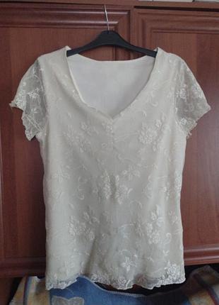 Блуза мереживна сітка