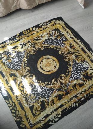 Шелковый платок шикарный большой