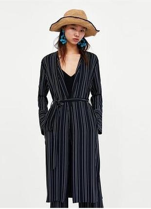 Кимоно/накидка/накидка-халат/кардиган zara с ремнем