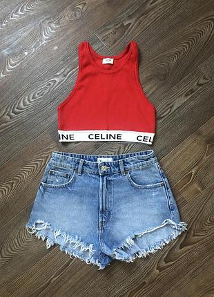 Шорти від zara топ celin