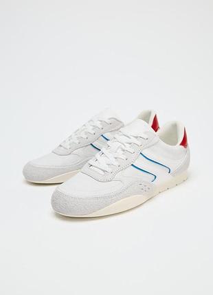 Білі легкі кросівки  zara