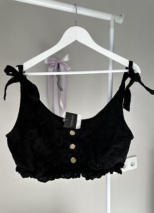 Натуральний топ батист прошва блуза