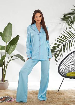 Пижама шелк