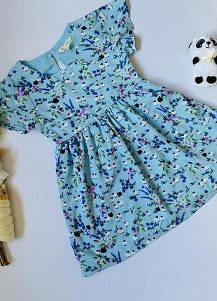 🐑 ніжна сукня з баранцями yuni 3-4 роки