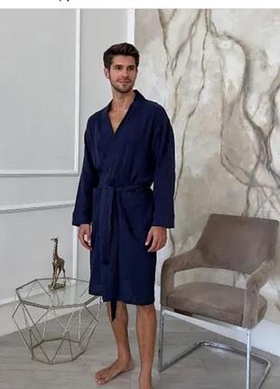 Халат чоловічий легкий з хлопком бренду sleeplounge p.xl