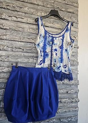 Костюм спідниця топ