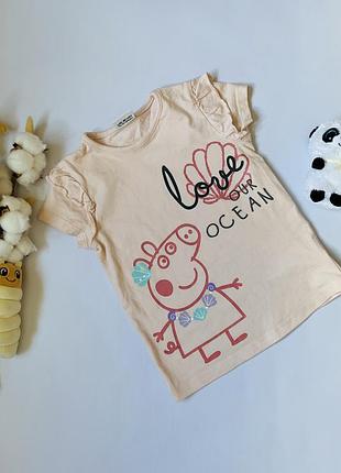 🐷 футболка з пеппою george 2-3 роки