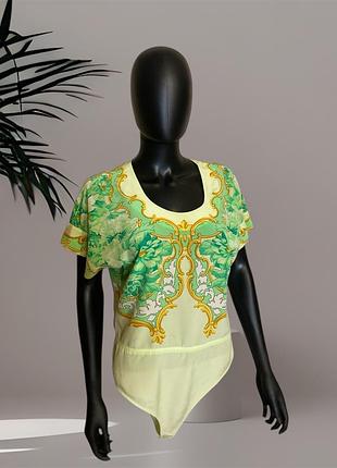 Escada by margaretha ley  vintage комбидрез блуза 100% шовк