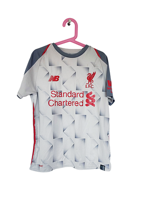 New balance lfc068266803 liverpool футболка дитяча для хлопчика для футболу dry швидко сохне дитяча спортивна nb dry футбольний клуб футбольна