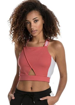 Топ майка кроп для спорта спортивный пума puma