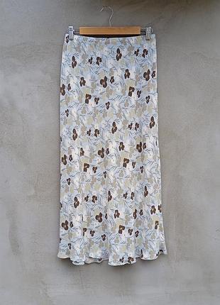Юбка вискоза в бельевом стиле и  m-l