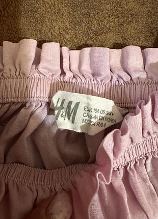 Літня блуза h&m  дитяча 104 см на 3-4 роки 6