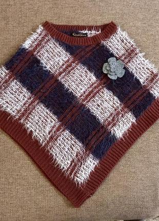 Пончо, кардиган 3-5 років / накидка