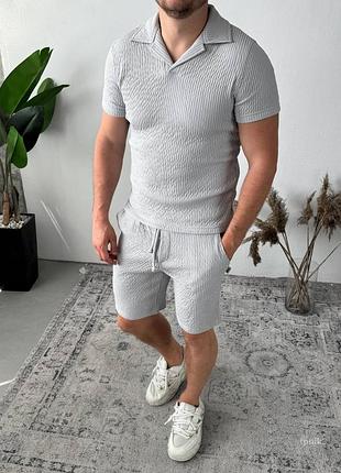Літній костюм сорочка шорти
