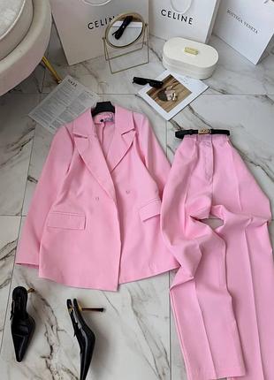 Жіночий брючний костюм 2-ка