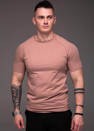 Чоловіча футболка моко рукав реглан