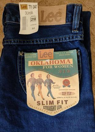 Lee slim fit  фирменные джинсы 💙новые .