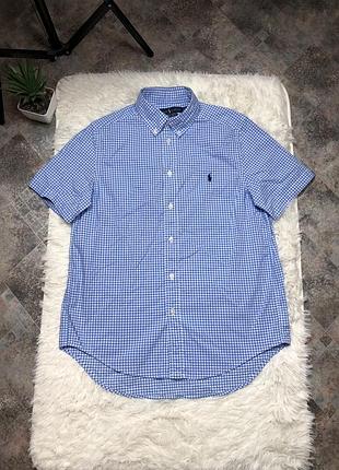 Чоловіча сорочка на короткий рукав polo ralph lauren