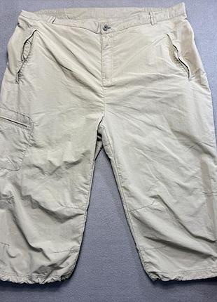 Regatta бежеві трекінгові аутдор шорти для походів розмір 44''