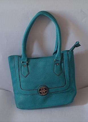 Сумка бирюзовая
