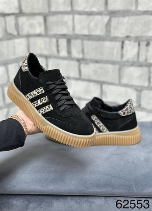 Кеди жіночі натуральна замша